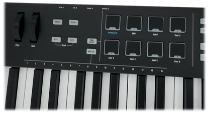 Arturia KeyLab Essential 88-Key USB MIDI Keyboard Controller in Black+Software