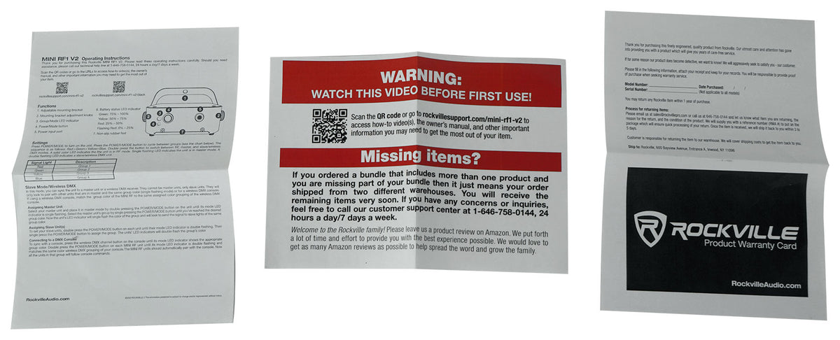 MINI RF1 V2 12-Pack + MINI RF Bag Bundle