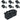 (6) Rockville Mini RF1 V2 RGBWA+UV DMX DJ/Party Wash Lights+4-Ch RF Remote+Bag