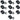 10) Rockville Mini RF1 V2 RGBWA+UV DMX DJ/Party LED Wash Lights+4-Ch RF Remote