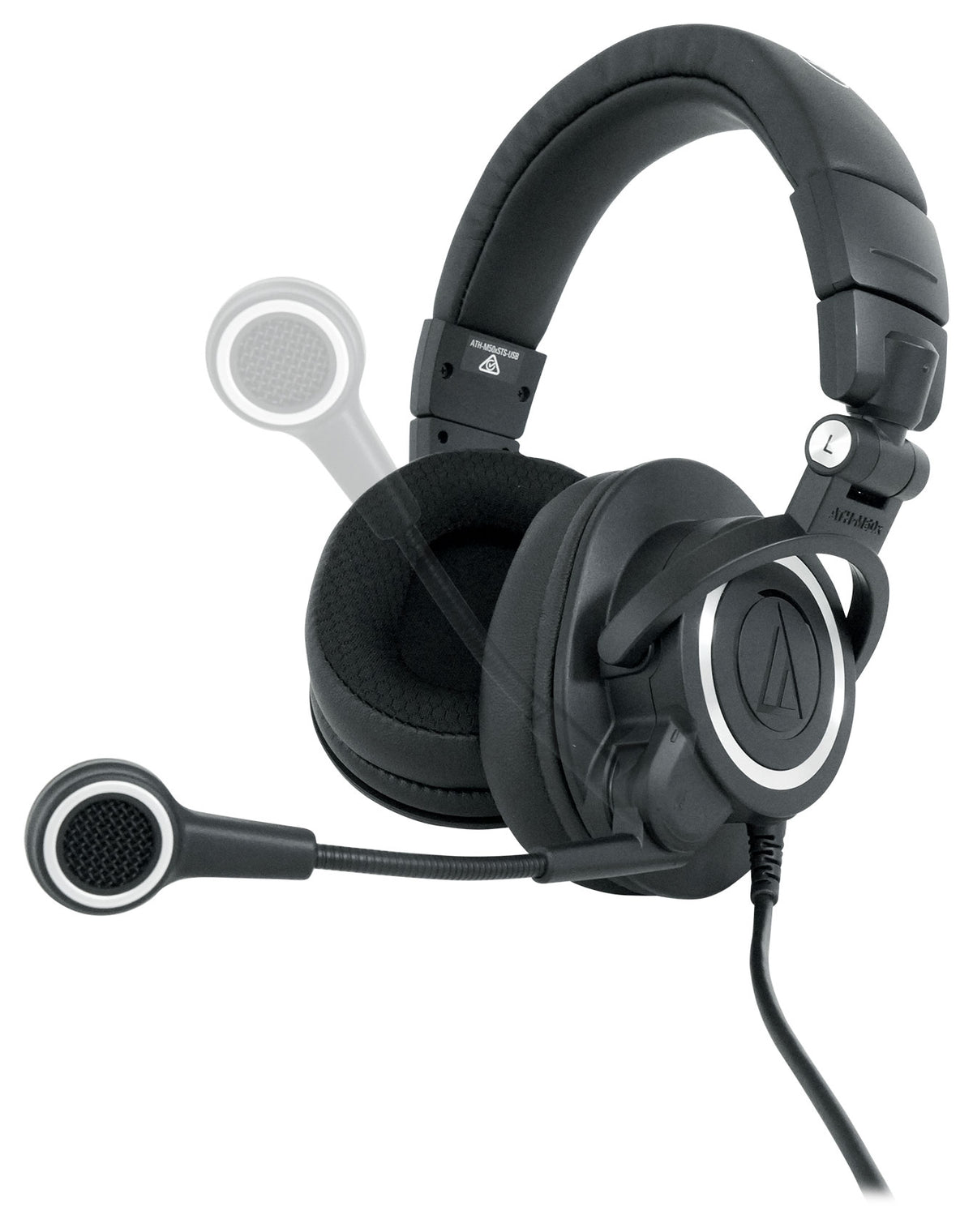 Audio Technica ATH-M50XSTS-USB StreamSet USB Headset + Mic for Gaming/Streaming