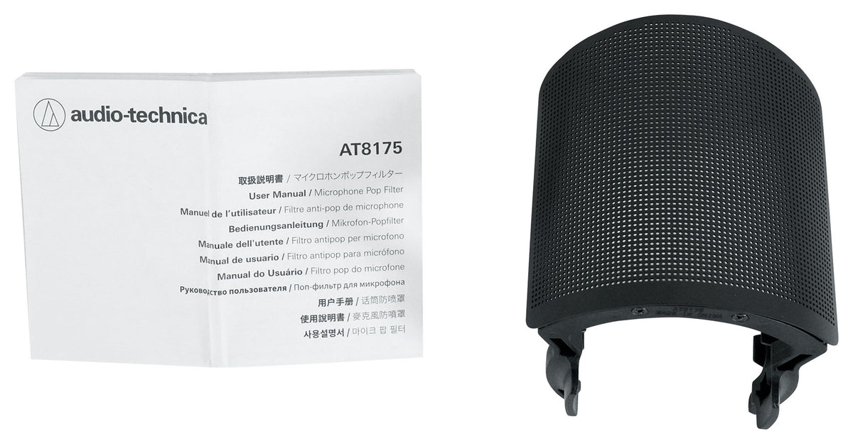 Audio Technica AT8175 Pop Filter For AT2020USB-X/AT2020USB/AT2020/AT2035/AT2050