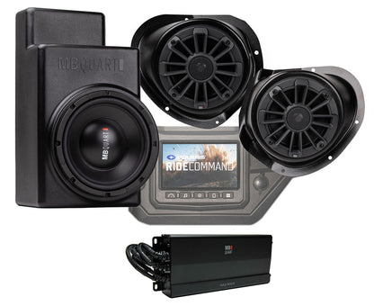 MB QUART MBQG-STG3-RC-1 2-Speaker+Sub Kit for 2016+ Polaris General Ride Command