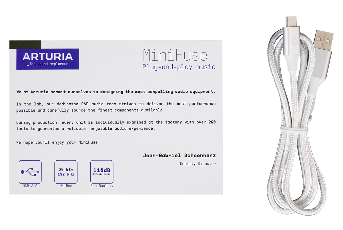 Minifuse 1 White+RPB2-BLACK