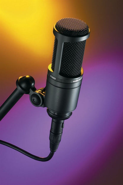AT2020 Studio Recording Microphone + Pop Filter