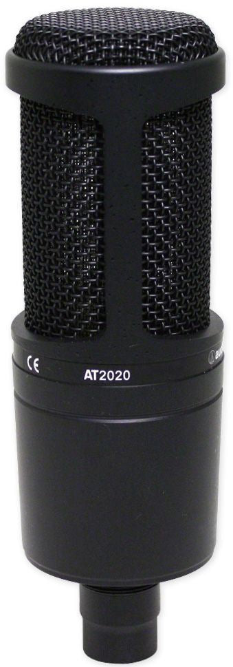 AT2020 Studio Recording Microphone + Pop Filter