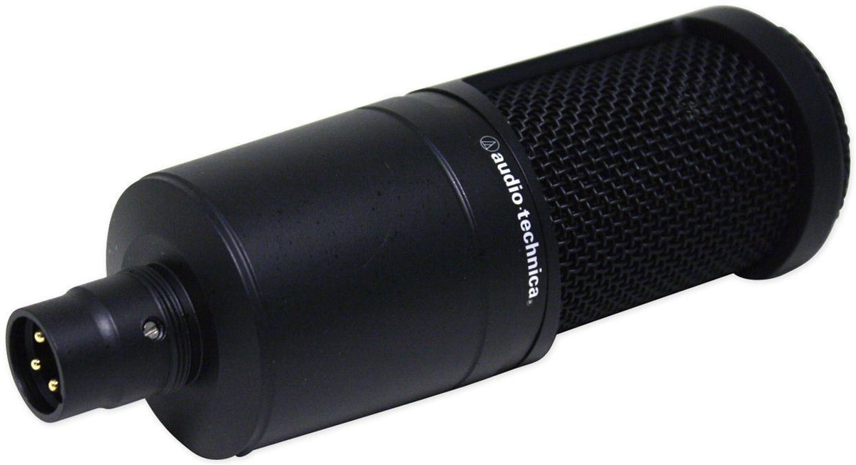 AT2020 Studio Recording Microphone + Pop Filter