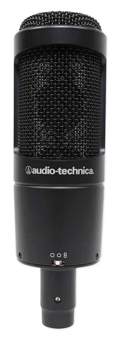 AT2050 Studio Condenser Microphone + Pop Filter