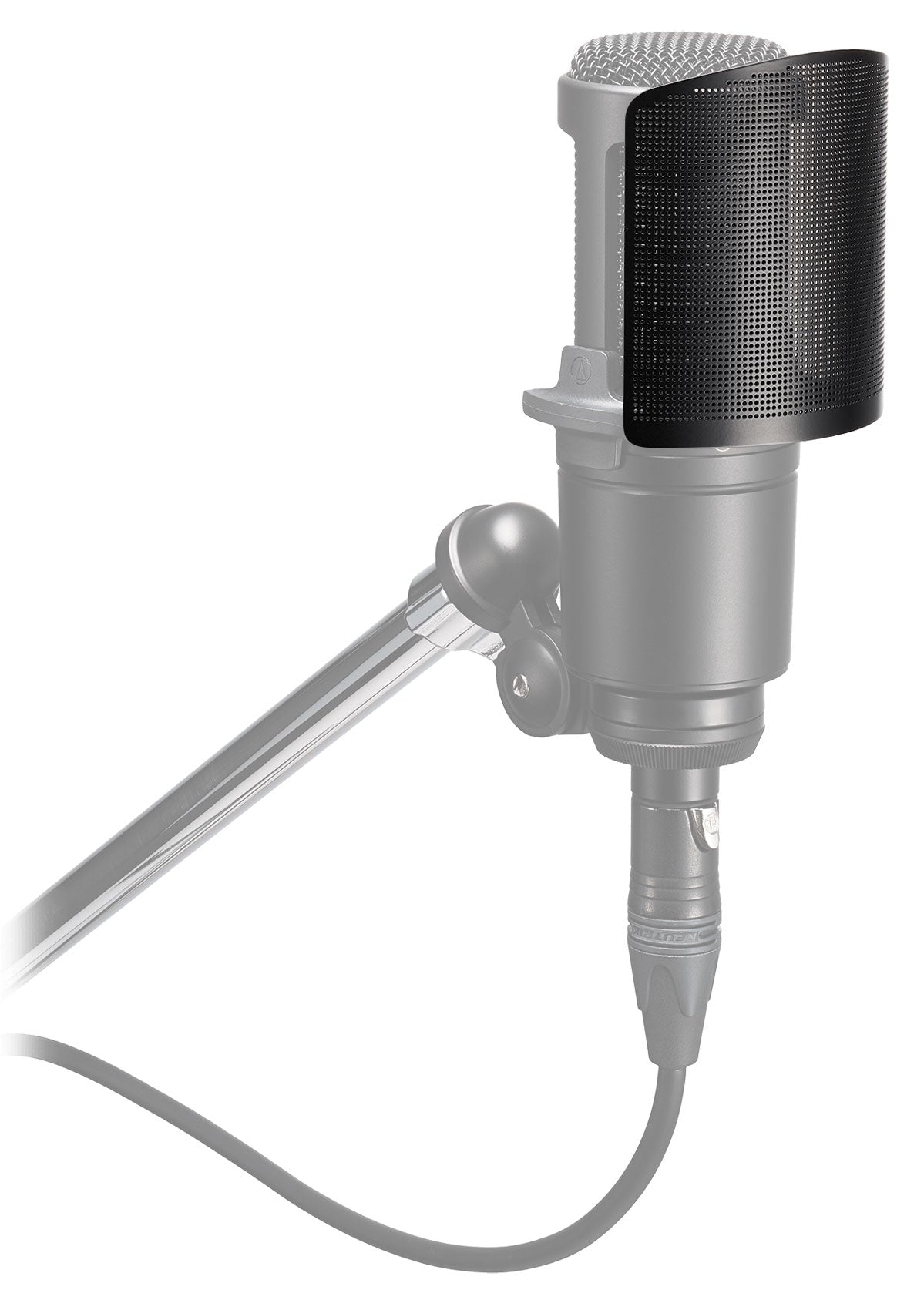 AT2050 Studio Condenser Microphone + Pop Filter