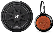 43C124 Comp 12 Inch Car Subwoofer + Bonus Bluetooth Speaker