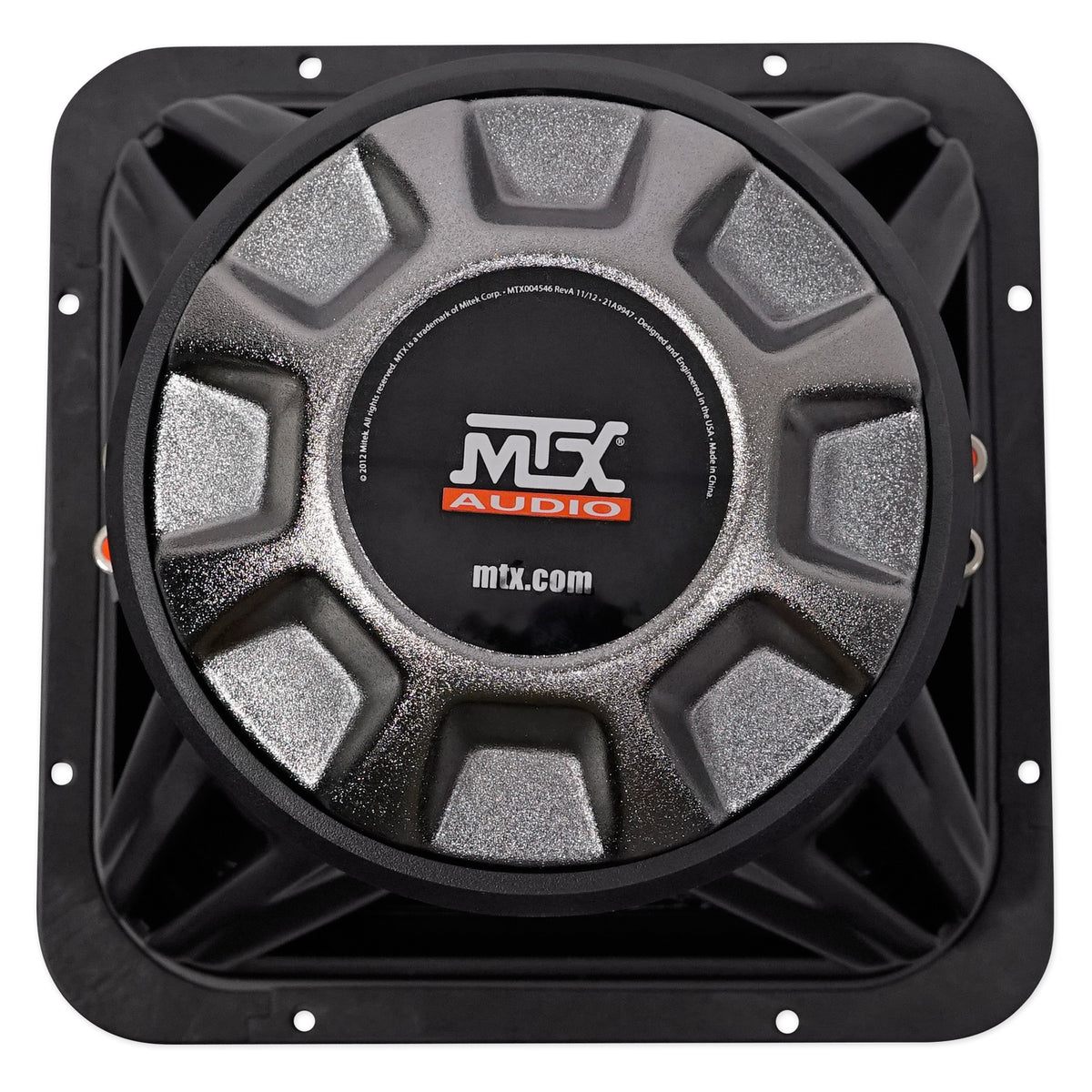(2) MTX S6510-44 10" Square Subwoofers + Polk Audio Amplifier + Amp Kit