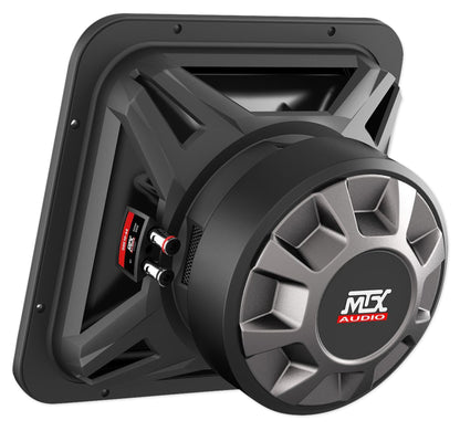 (2) MTX S6510-44 10" Square Subwoofers + Polk Audio Amplifier + Amp Kit