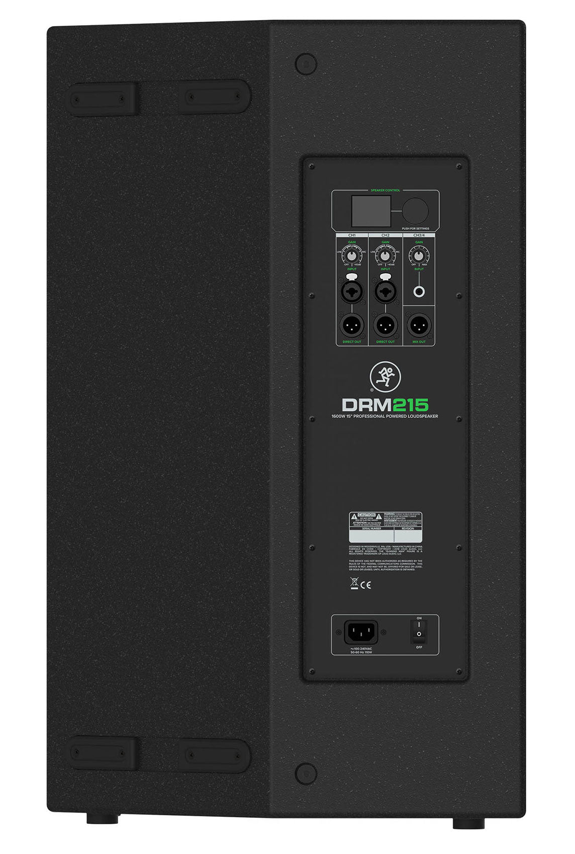 Mackie DRM215 1600 Watt 15" Professional Powered Active DJ PA Speaker