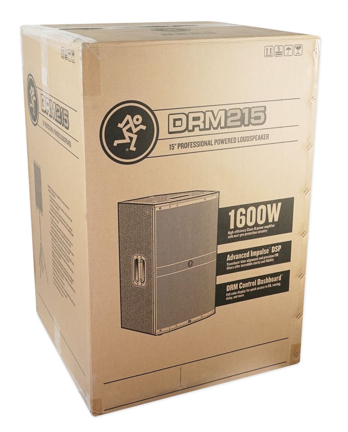 Mackie DRM215 1600 Watt 15" Professional Powered Active DJ PA Speaker