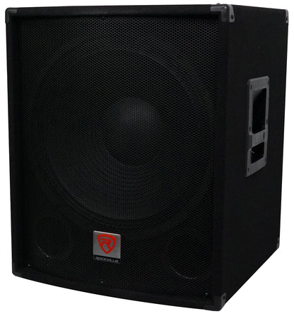 Rockville SBG1184 18 inch 1000 Watt Subwoofer Sub For Church Sound Systems