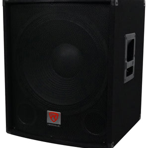 Rockville SBG1184 18 inch 1000 Watt Subwoofer Sub For Church Sound Systems