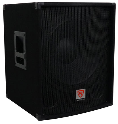 Rockville SBG1184 18 inch 1000 Watt Subwoofer Sub For Church Sound Systems
