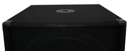 Rockville SBG1184 18 inch 1000 Watt Subwoofer Sub For Church Sound Systems