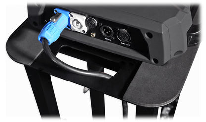 ROCK SPOT 260W DJ Moving Head Spot/Gobo Light+8 ft. Black Totem Stand