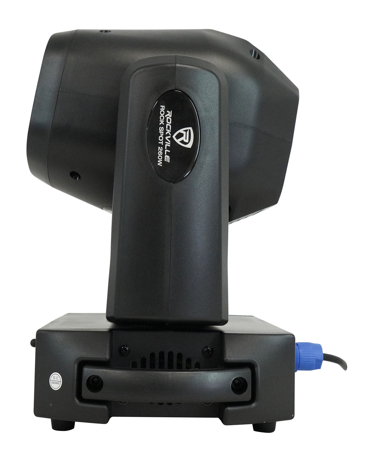ROCK SPOT 260W DJ Moving Head Spot/Gobo Light+8 ft. White Totem Stand