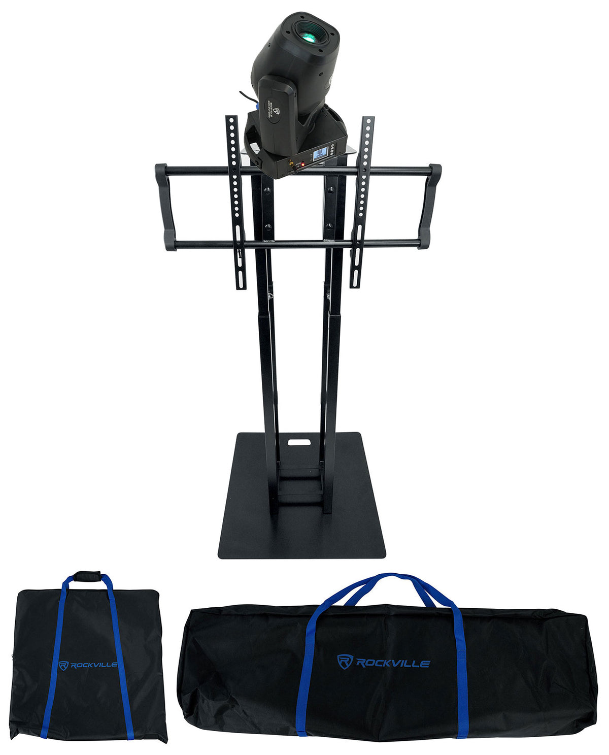 ROCK SPOT 260W DJ Moving Head Spot/Gobo Light+Black Totem/TV Stand