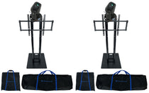 ROCK SPOT 260W 2-Pack + RTP33-TV Black 2-Pack