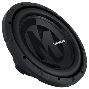Memphis Audio PRX1224 600 Watt 12" Subwoofer PR Sub w/Selectable 2 or 4 ohm