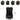 Chauvet DJ Freedom Par Q9 X4 (4) Wireless DMX Battery Wash Up-lights+Bag+Remote