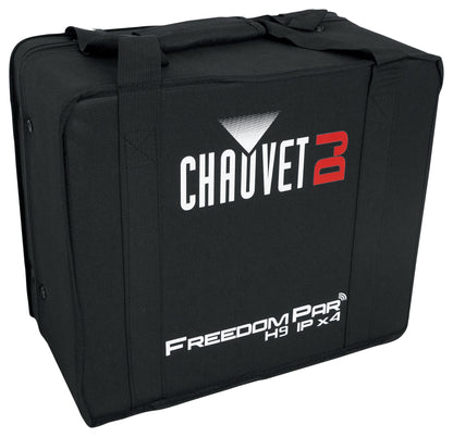 Chauvet DJ Freedom Par H9 IP X4 (4) Wireless DMX Battery Wash Lights+Bag+Remote