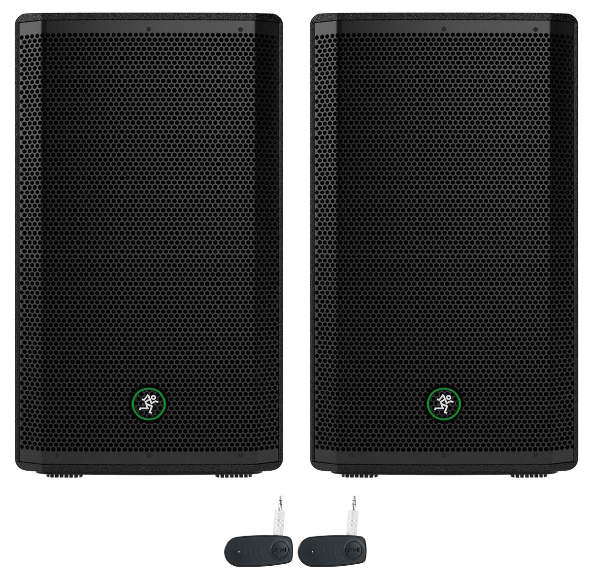 2 Mackie Thrash212 12” 1300W Active DJ PA Speakers with Wireless Linking Thrash 212