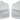 Pair Rockville WET-44 PRO Dual 4" 4-Way Swivel 70V Commercial Speakers in White