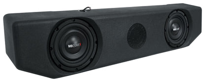 MB Quart MBQJT-SUBA-1 (2) 8” Subs+Amp For 2020+ Jeep Gladiator/2018+ Wrangler JL