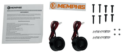 Pair Memphis Audio RZRPRO65FE 75w RMS Speaker Pods For Select 2020+ Polaris RZR