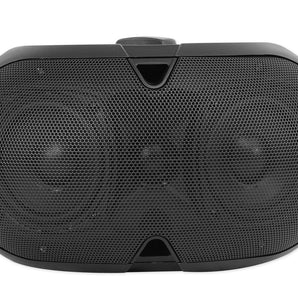 Rockville D4-70 Black Dual 4" 70 Volt Commercial/Restaurant Wall Mount Speaker