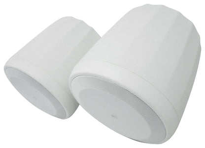 Pair JBL CONTROL 68HP-WH High-Power 70v Commercial 8" White Pendant Speakers