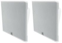 Pair JBL SLP14/T-WH Sleek Low-Profile On Wall Mount 4" 70v Commercial Speakers