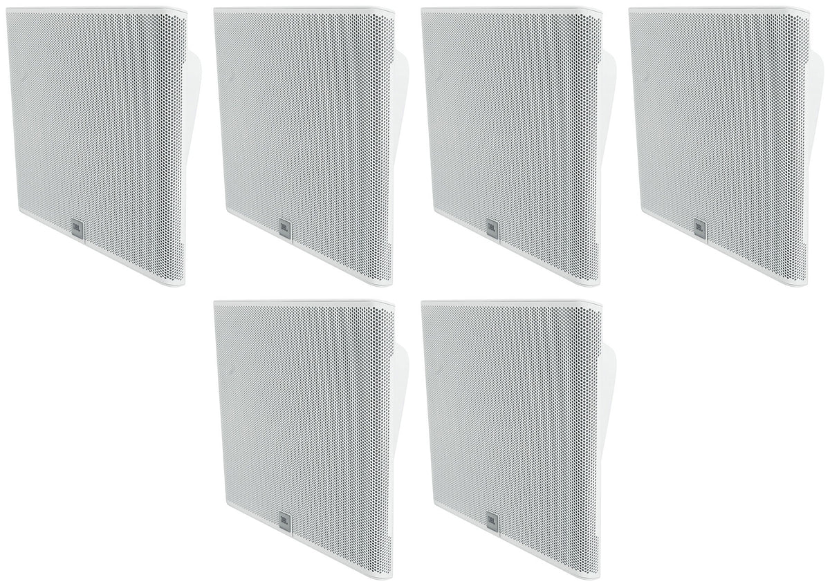 SLP14/T-WH 4" Low-Profile 70V Wall Speakers, Set of 6