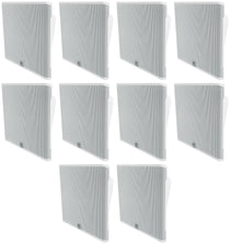 SLP14/T-WH 4" Low-Profile 70V Wall Speakers, Set of 10