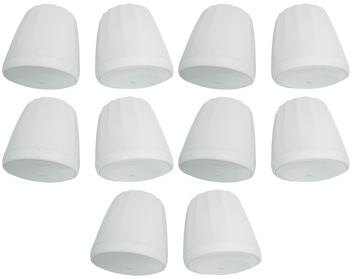 Control 68HP-WH 8" High-Power 70V Pendant Speakers, Set of 10