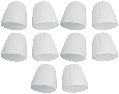 Control 68HP-WH 8" High-Power 70V Pendant Speakers, Set of 10