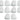(10) JBL CONTROL 68HP-WH 70v Commercial 8" Hanging White Pendant Speakers