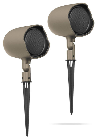 Pair JBL GSF3-TN 3" Landscape Ground Stake or Wall Mount 70v Commercial Speaker