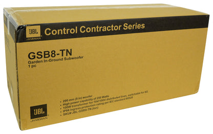 JBL GSB12-TN 12" Landscape In-Ground Garden 70v Commercial Subwoofer Outdoor Sub