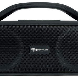 Rockville Go Party D4 Large Loud Portable LED Party Bluetooth Speaker, Deep Bass