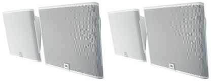 SLP12/T-WH Low-Profile On-Wall Speakers, 4-Pack