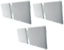 SLP12/T-WH 3" Low-Profile 70V Wall Speakers, Set of 6