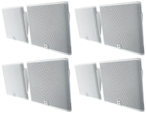 SLP12/T-WH 3" Low-Profile 70V Wall Speakers, Set of 8