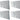 (8) JBL SLP12/T-WH White Low-Profile On Wall Mount 3" 70v Commercial Speakers