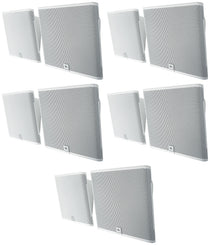 SLP12/T-WH 3" Low-Profile 70V Wall Speakers, Set of 10
