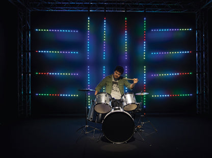Chauvet DJ Freedom Stick X4 (4) Wireless Battery RF LED DMX Light Sticks+Remote